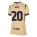Maillot de foot Barcelona Dani Olmo #20 Extérieur vêtements Femmes 2025-26 Manches Courtes